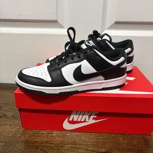 Nike Dunk Low Black and White Shoes
